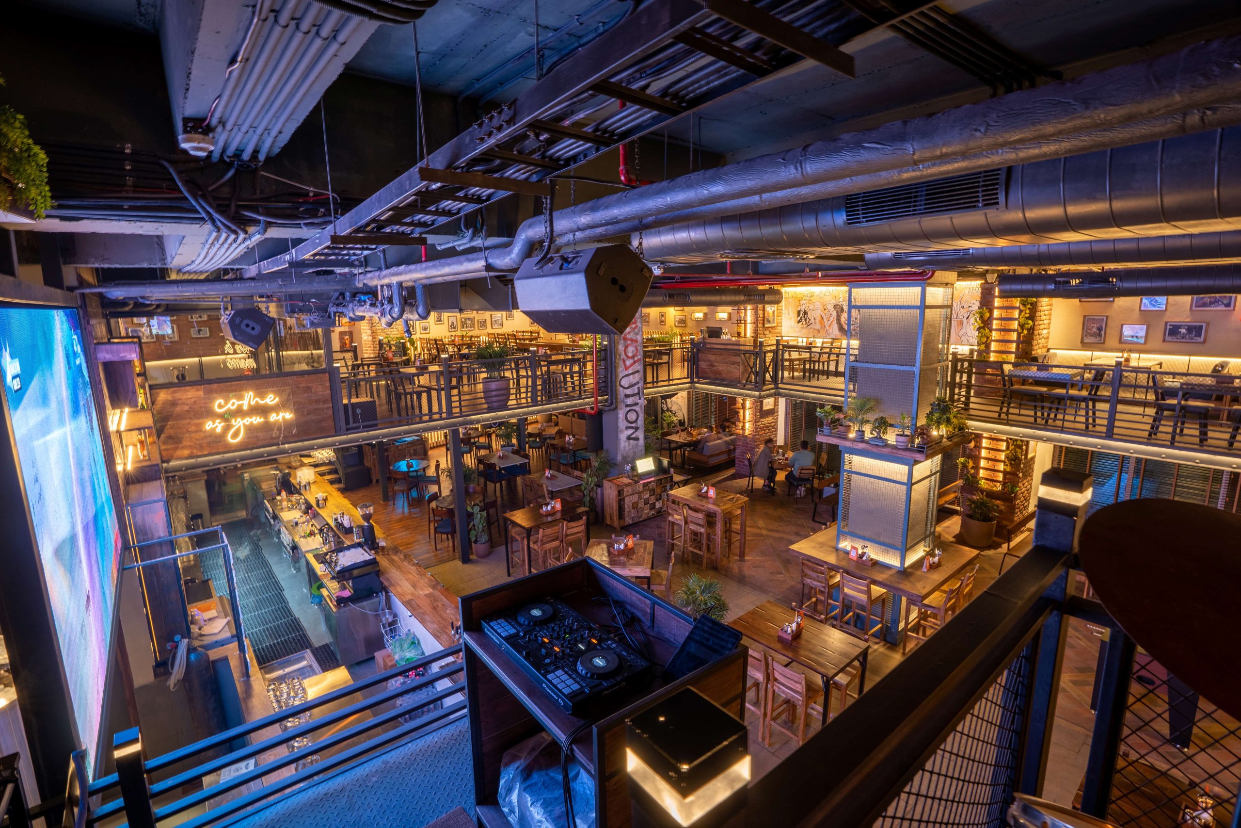 mezzanine view