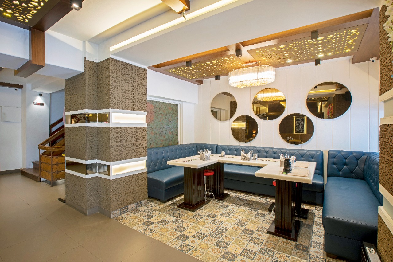 VIP SEATING DESIGN AANDHRA CANTEEN